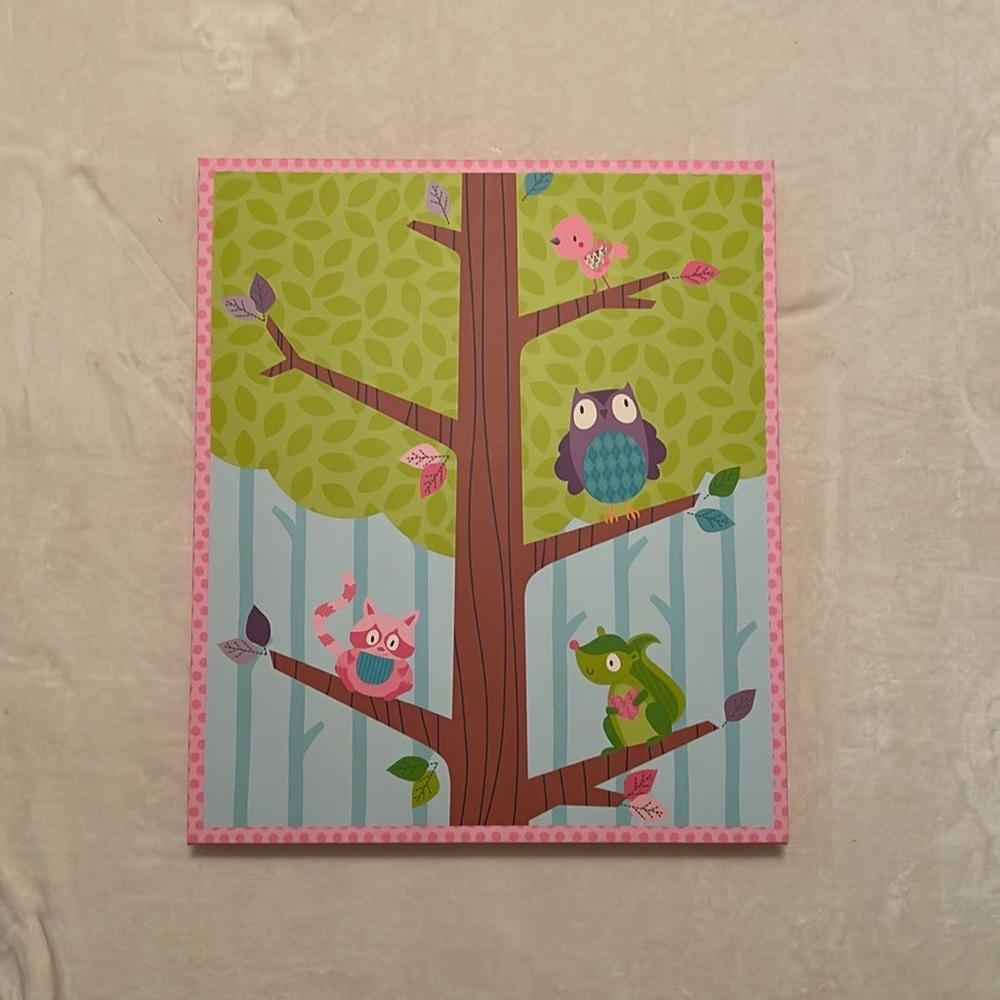 Woodland wall canvas - Hobby Lobby